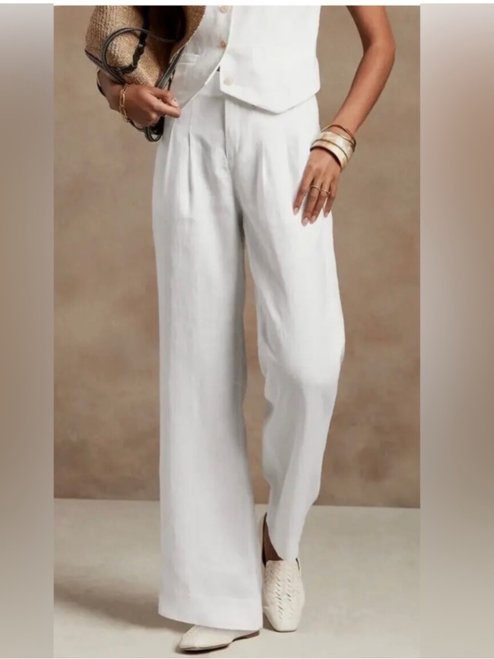 Banana republic linen trouser